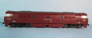 HEL-5218-DCC HELJAN Class 52 diesel D1040 "WESTERN QUEEN" in maroon with small yellow warning panels - DCC Fitted - BOXED