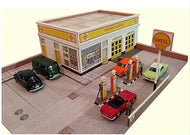 KG KINGSWAY MODELS Kingsway Petrol Station  1/76 scale (OO Gauge)