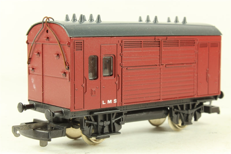L305826 LIMA Horse Box in LMS Red - UNBOXED