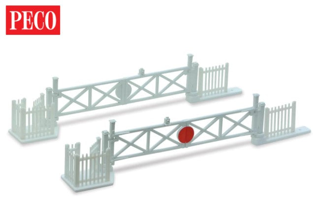 LK-50 PECO   Level crossing 4 Gates and wickets - OO Gauge