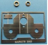 MM110 MARKITS Motor mount for H1024 includes bearings. Original Gears 10mm Mounting Holes, 1/8in Axle