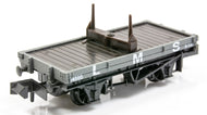 NR-39M PECO 10ft Single bolster wagon LMS light grey 14555 - UNBOXED N Gauge