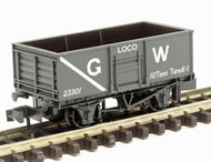 NR-44W PECO GW Steel Mineral wagon "LOCO COAL" 23301 - BOXED N Gauge