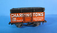 NR-P100 PECO steel open wagon  "CHARRINGTONS" No. 7190 - UNBOXED N Gauge