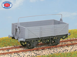 PC81 PARKSIDE GWR 10T Open Goods Wagon Kit Dia 011/15  includes metal wheels and transfers