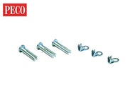 PL-18 PECO Studs & Tag Washers for Turnout Motor Operation