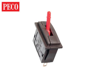 PL-26R PECO Lever operated Passing contact Switch - Red Lever
