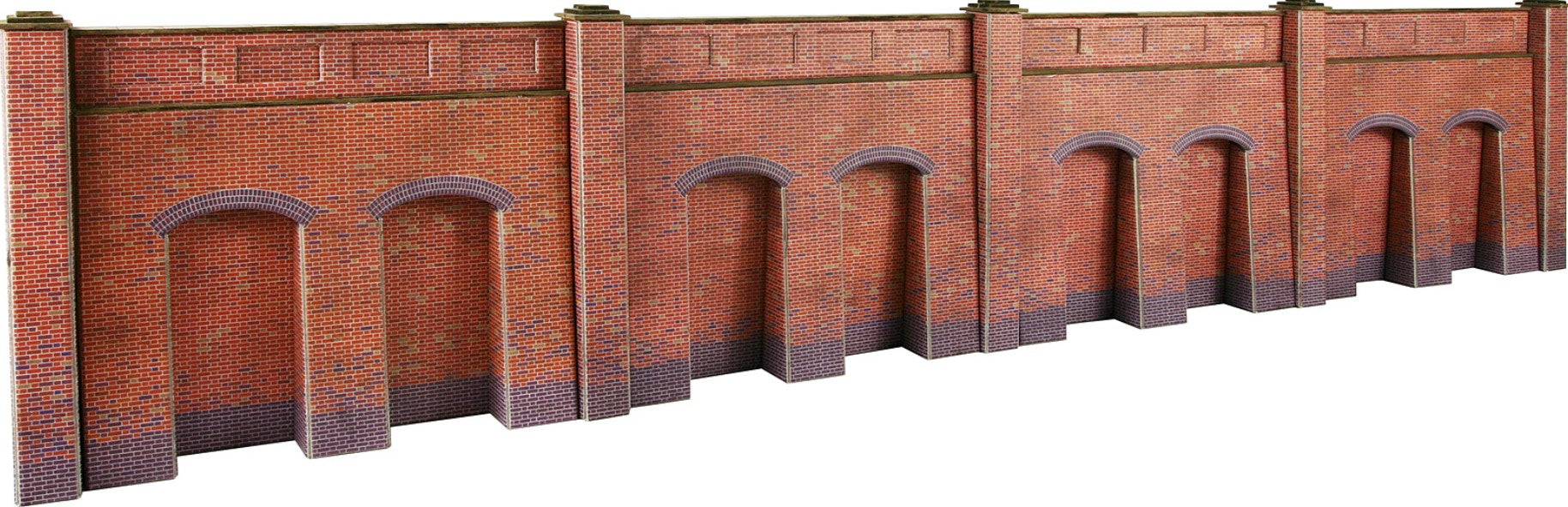 PO244 METCALFE Brick Retaining Wall - OO scale