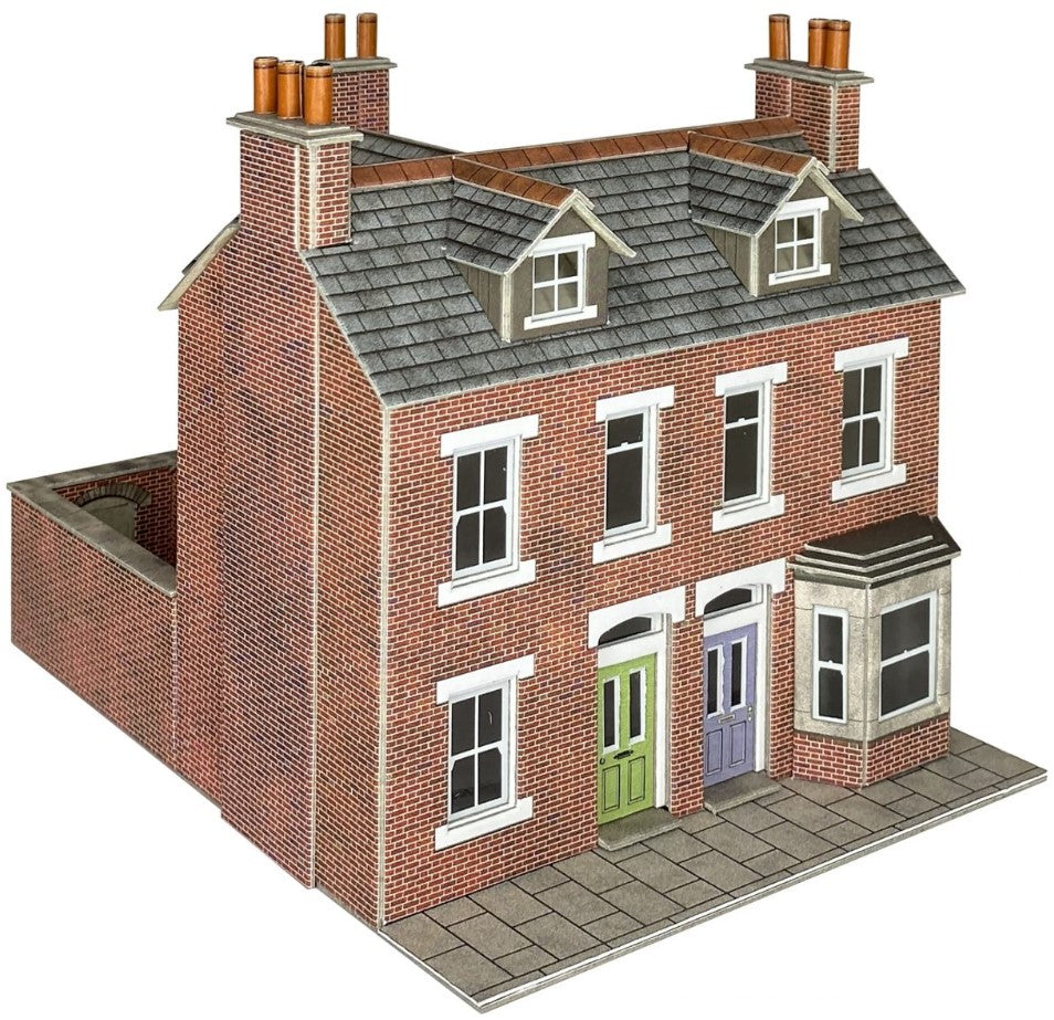 PO300 METCALFE Terraced Houses red brick