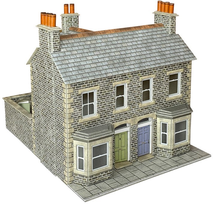 PO301 METCALFE Terraced Houses stone