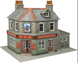 PO309 METCALFE Corner Shop/Pub in stone - OO Scale
