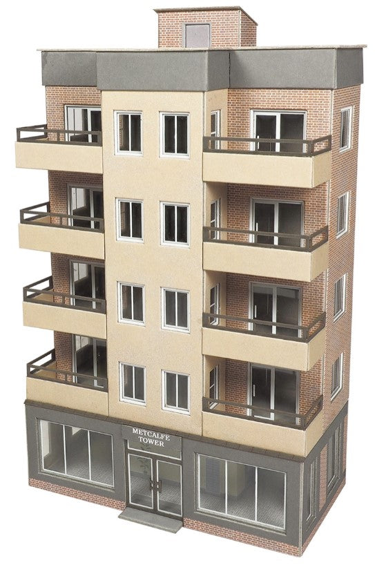 PO360 METCALFE Low Relief Tower Block - OO scale