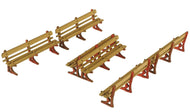 PO502 METCALFE Platform Benches - OO scale