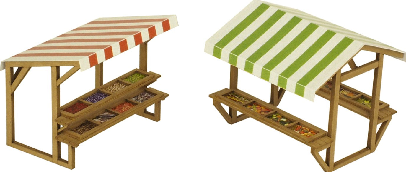 PO530 METCALFE Market Stalls - OO scale