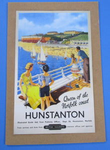 Poster 5 Railway advertising poster "Hunstanton"