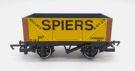 R031 HORNBY "WALLACE SPIERS & CO" 7 Plank Wagon 347. - BOXED