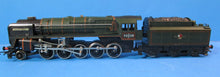 R065-P01 HORNBY  Class 9F 2-10-0 'Evening Star' 92220 in BR Green DCC compatible but no socket. Ringfield motor (standard)  - UNBOXED