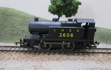 R1030-DCC HORNBY 0-4-0T BR Black 20606, DCC Fitted - UNBOXED