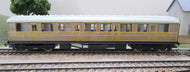R1039-22357 HORNBY LNER Gresley Teak Composite Coach 22357 (metal wheels) - UNBOXED