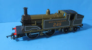 R103 HORNBY M7 Class 0-4-4T 249 in Maunsell Olive Green - UNBOXED