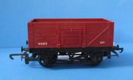 R112 HORNBY 7 plank open wagon M2313 in BR maroon - UNBOXED