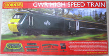 R1230 HORNBY Starter train set - "GWR High Speed Train" complete with Canadian approved Power supply  - BOXED