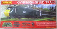 R1230 HORNBY Starter train set - "GWR High Speed Train" complete with Canadian approved Power supply  - BOXED