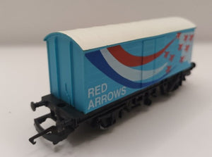R145 HORNBY  Closed Van "RED ARROWS" - UNBOXED
