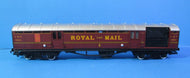 R164 HORNBY Operating Royal Mail Coach 30249 in LMS Maroon - UNBOXED