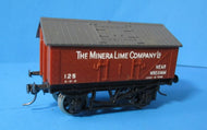 R211-K01 HORNBY  Lime wagon "Minera Lime Co. Ltd". no. 125 - UNBOXED (Copy)