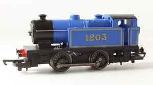 R2131 HORNBY Class D Industrial 0-4-0T 1203 in Caledonian Railways blue  - BOXED