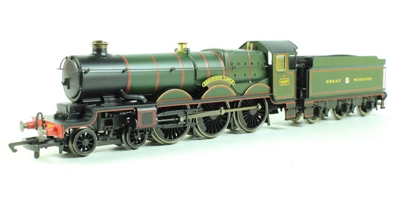 R2232 HORNBY Castle Class 4-6-0 'Kenilworth Castle' 4097 in GWR Green Motor fitted but no DCC socket. Ringfield motor - UNBOXED