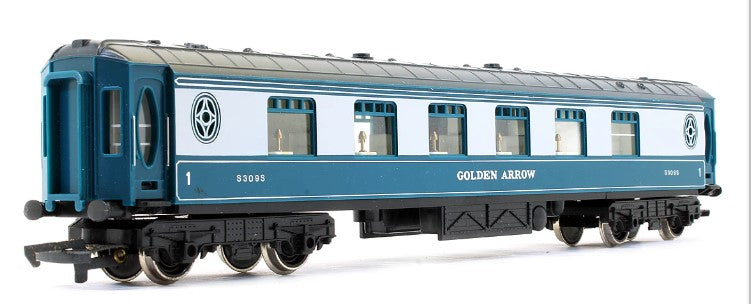 R230 HORNBY B.R 1st Class Pullman Parlour Car in Blue and Grey 