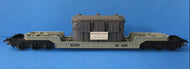 R242-P01 HORNBY 55 Ton "Trestrol" Trolley Wagon BR Grey B901600 with Transformer Load - UNBOXED