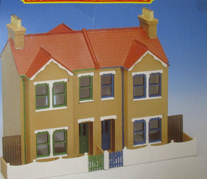 R273 HORNBY Victorian Semi Detached Houses, unopened damaged box - BOXED