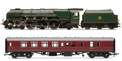 R3221 Hornby BR (Ex. LMS) Coronation Class 4-6-2 Locomotive 