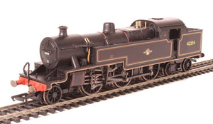 R3404 HORNBY Class 4P Fowler 2-6-4T 42334 in BR Lined Black with late crest. DCC Ready. 8-pin socket - UNBOXED