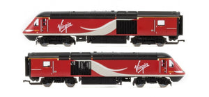R3502 HORNBY Class 43 Virgin Trains East Coast Power cars "NRM40" plus one R4751A Mk3 TSO coach "42130" and R4750 Mk3 TGS standard coach "44050" - BOXED