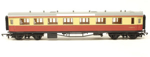 R4031 HORNBY BR centenary composite coach crimson and cream W6658W - UNBOXED