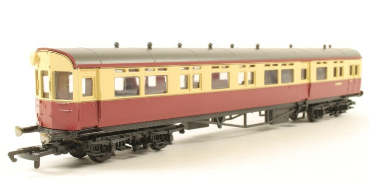 R4187 HORNBY GWR Autocoach W195W in BR crimson & cream - BOXED