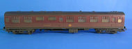R4203A HORNBY MK1 Buffet M1820 in BR maroon - weathered  - BOXED