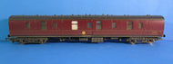 R4204 HORNBYMk1 BG full brake in BR maroon M80532 - weathered - BOXED