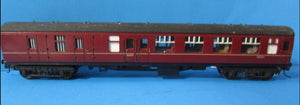 R423C-K01 HORNBY Mk1 Brake 2nd Class Coach 35024 KADEE - UNBOXED