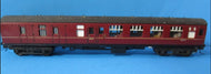 R423C-K01 HORNBY Mk1 Brake 2nd Class Coach 35024 KADEE - UNBOXED