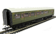 R4300A HORNBY SR dark olive Maunsell 6 compartment brake third composite coach 4048 - UNBOXED