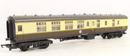 R437 HORNBY BR Mk1. Full Parcels Coach (WR) W81021 chocolate & cream - BOXED