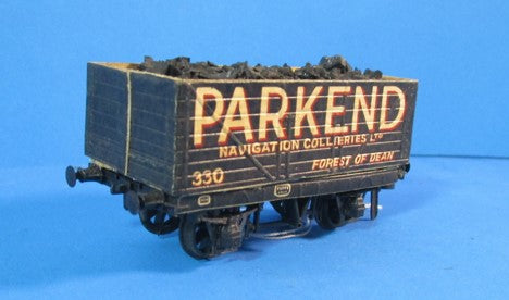 R50/1P PECO Wonderful Wagon 7 Plank Coal Wagon, end doors 