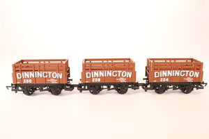 R6007 HORNBY Dinnington Coke Wagon - Three Wagon Pack - BOXED