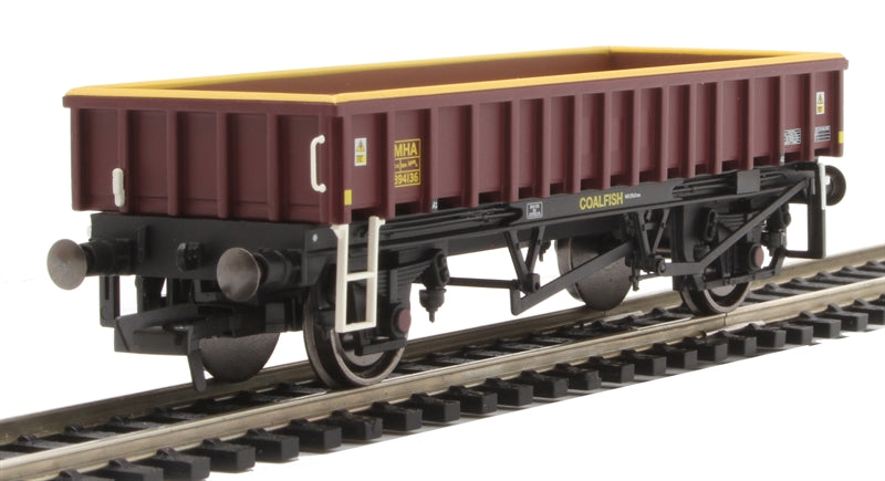 R60162 HORNBY MHA 'Coalfish' ballast wagon in unbranded EWS maroon - 394136