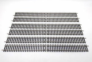 R601U HORNBY Double Straight track Used - bundle of 6 pieces
